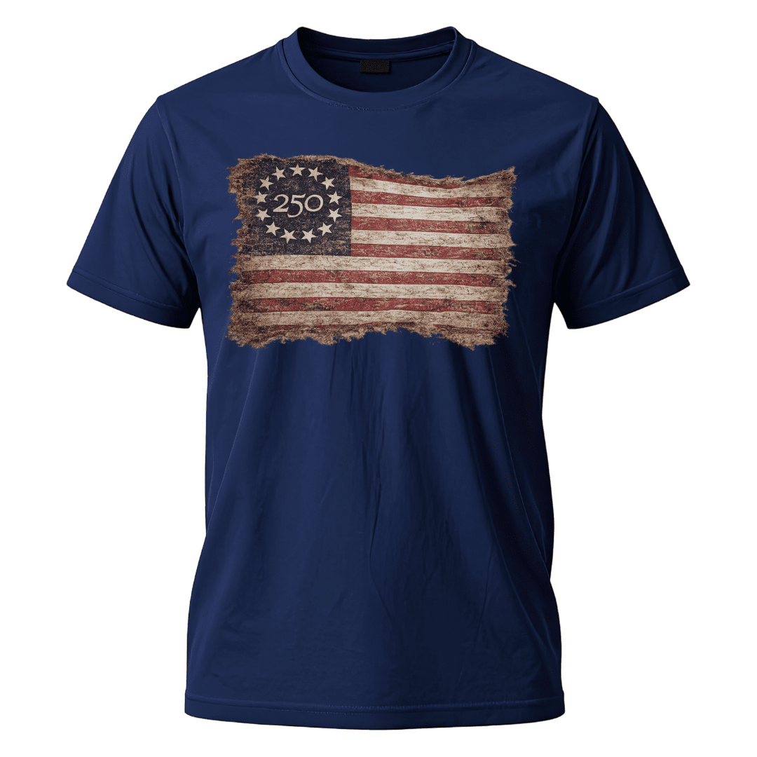Betsy Ross 250 Flag Tee