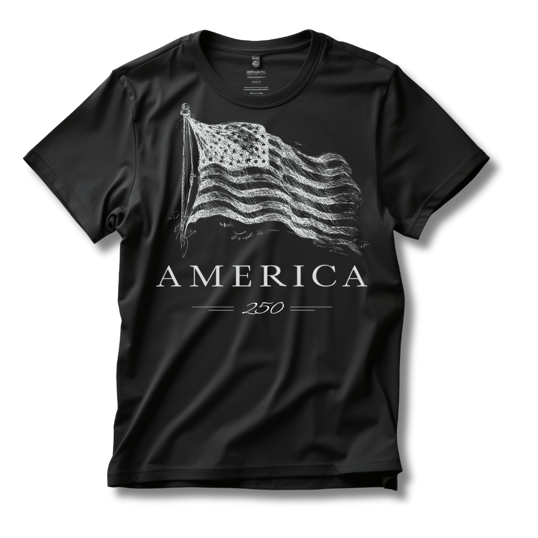 America's 250th Vintage Flag Tee
